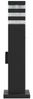 vidaXL Wegeleuchten mit Steckdose 3 Stk. Schwarz 50 cm Aluminium 4006406 Bild 5