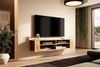 Selsey 'Wall' TV-Schrank mit 4 Fächern, Holzoptik Eiche , 140 cm Bild 3