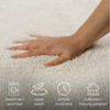 OTTO home Badematte Kaarin, Höhe 30 mm, rutschhemmend beschichtet, schnell trocknend, Polyester, rechteckig, Badteppich, getuftet, flauschig, hochflor, große Farbauswahl Bild 3