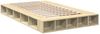 vidaXL Bettgestell Sonoma-Eiche 120x200 cm Holzwerkstoff 3280484 Bild 3