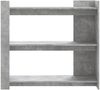 vidaXL Konsolentisch Betongrau 100x35x90 cm Holzwerkstoff 848475 Bild 4
