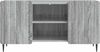 vidaXL TV-Schränk Graues Sonoma 102 x 34,5 x 52 cm Holzwerkstoff 894471 Bild 4