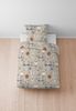biberna Feinbiber Bettwäsche WASCHBAER, taupe, 1x 135x200 cm + 1x 80x80 cm Bild 4