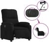 vidaXL Relaxsessel Elektrisch Schwarz Mikrofasergewebe 3204918 Bild 5