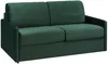 Schlafsofa 4-Sitzer Samt CALIFE - Tannengrün - Liegefläche: 160 cm - Matratzenhöhe: 14 cm Bild 1
