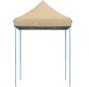 vidaXL Pop-Up Partyzelt, faltbar, Stahl / PE, Beige, ohne Seitenteile, 306 x 200 x 200 cm Bild 3