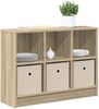 vidaXL Sideboard mit Schubladen Sonoma-Eiche 73,5 x 22,5 x 53,5 cm 8000502 Bild 3