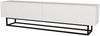TV-Lowboard Verpsboga kurzes Gestell 180x32x47 cm Weiß [en. casa] Bild 5