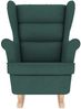 vidaXL Schaukelsessel Dunkelgrün 74x90x102 cm Stoff 4016924 Bild 4