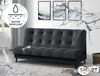 Beautysofa 3-Sitzer Polstersofa Nancy im Skandinavischen Stil, Liegefläche: 195x116 cm, mit Schlaffunktion und Bettkasten Bild 3