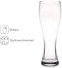 GRAVURZEILE Bierglas Leonardo Weizenglas mit Gravur - Bester Papa der Welt V2, Glas, Geschenk für Papa zum Vatertag - 360 ml Bild 4