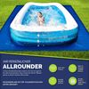 tillvex Poolunterlage Bodenplane Bodenschutzplane Rund Rechteckig Pool Bodenschutz Folie 295 x 206 cm Bild 3