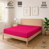EXKLUSIV HEIMTEXTIL Jersey Spannbettlaken 120 x 200 cm Pink 100% Baumwolle Öko - Tex Zertifiziert Bed-Sheet Bettlaken Spannbetttuch Bild 2
