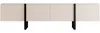 Vente-unique - LUVONIA TV unit Holz, Platte Beige - B 45 cm x H 50 cm x L 180 cm Bild 3