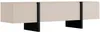 Vente-unique - LUVONIA TV unit Holz, Platte Beige - B 45 cm x H 50 cm x L 180 cm Bild 2