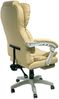 Schreibtischstuhl Design Bürostuhl TV Bürosessel Chefsessel Relax & Home Office Beige Bild 4