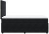 vidaXL Boxspringbett mit Matratze Schwarz 100x200 cm Samt 3292258 Bild 5