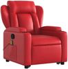vidaXL Massagesessel mit Aufstehhilfe Rot Kunstleder 3204556 Bild 4