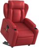vidaXL Massagesessel mit Aufstehhilfe Rot Kunstleder 3204556 Bild 3