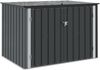 vidaXL Gartenlagerbox Schwarz 151,5 x 107 x 100 cm Stahl 42011282 Bild 2
