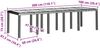 vidaXL Garten Essgruppe mit Kissen 11 pcs Braun Rattan 3378757 Bild 4