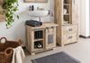 Waschbeckenunterschrank Mango 70x40x60 whitewash lackiert RAILWAY #382 Bild 3