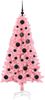 vidaXL Weihnachtsbaum mit 150 LEDs mit Ständer Rosa 150 cm PVC 3396417 Bild 3