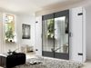 Wimex Schwebetürenschrank Stockholm, Schlafzimmerschrank mit Industrial-Look, rustikale Optik Kleiderschrank mit Spiegel BESTSELLER Schrank Garderobe Bild 2