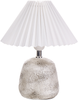 'Zeyi' Tischlampe 2er Set, Kegelform, Keramik hellgrau weiß, 25 x 25 x 32 cm Bild 4
