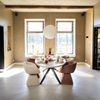 Bronx71 Esszimmerstuhl Lenn drehbar Chenille beige Bild 2