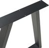 Tischgestell 2er Set Greiling 72x70cm Schwarz [en. casa] Bild 5