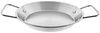 Bratpfanne mit Doppelgriff Paellapfanne Metalltablett Edelstahl Antihaft 22 cm Bild 2