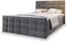 Masseno Boxbett AMON 180x200 cm mit Bonell Matratze und Topper, Doppelbett, Polsterbett mit Kopfteil, Boxspringbett Bild 2