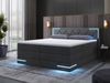 wonello Boxspringbett Arizona, mit LED Beleuchtung und Topper, wahlweise mit Bettkasten Bild 3