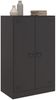 Sideboard, Kommode Schwarz 67x39x107 cm Stahl j2600p Bild 5