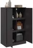 Sideboard, Kommode Schwarz 67x39x107 cm Stahl j2600p Bild 4