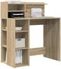vidaXL Schreibtisch Sonoma-Eiche 90 x 48 x 101,5 cm Holzwerkstoff 869524 Bild 3