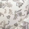 Estella Mako Jersey Bettwäsche 155x220 Agneta Paisley leinen braun 6980-205 Bild 3