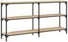 vidaXL Konsolentisch Sonoma-Eiche 150x29x75 cm Holzwerkstoff 834106 Bild 2