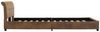 vidaXL Bettgestell Braun Wildleder-Optik 140 × 200 cm 284891 Bild 5