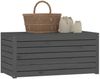 vidaXL Gartenbox Grau 101x50,5x46,5 cm Massivholz Kiefer 823950 Bild 4