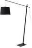 lux. pro 'Nesna' Stehlampe, Schwarz, 185 x 24 x 35 cm Bild 3