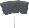 Tropico Mittelstockschirm anthrazit/grau 210x140cm Bild 4