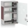 Relaxdays Medizinschrank EMERGENCY Edelstahl XL Bild 3