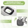 AIMAX Kindersicherung 10 tlg Kinder-Sicherheitsschlösser Baby Kühlschrank Schloss Haustier, ohne Bohren Ideal für Kühlschränke, Schränke, Schubladen, Schränke Bild 4