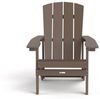 HOME DELUXE Gartenstuhl FAREA – Schwarz- Braun Bild 3