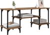 vidaXL TV-Schränk Altholz 102 x 35 x 45,5 cm Verbundholz und Eisen 881294 Bild 3