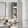 vidaXL Badezimmer-Wandschrank mit Regal Graues Sonoma 20 x 14 x 70 cm 889300 Bild 4