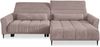 Wohnlandschaft >Wolve< elektr. Sitzverstellung, 2 Kissen, Cord rosa - 277x108x179cm (BxHxT) Bild 3