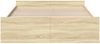 vidaXL Bettgestell mit Schubladen Sonoma-Eiche 160x200cm Holzwerkstoff 3280281 Bild 4